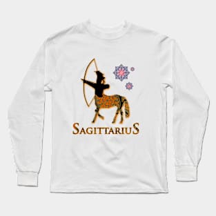 Sagittarius Stars Long Sleeve T-Shirt